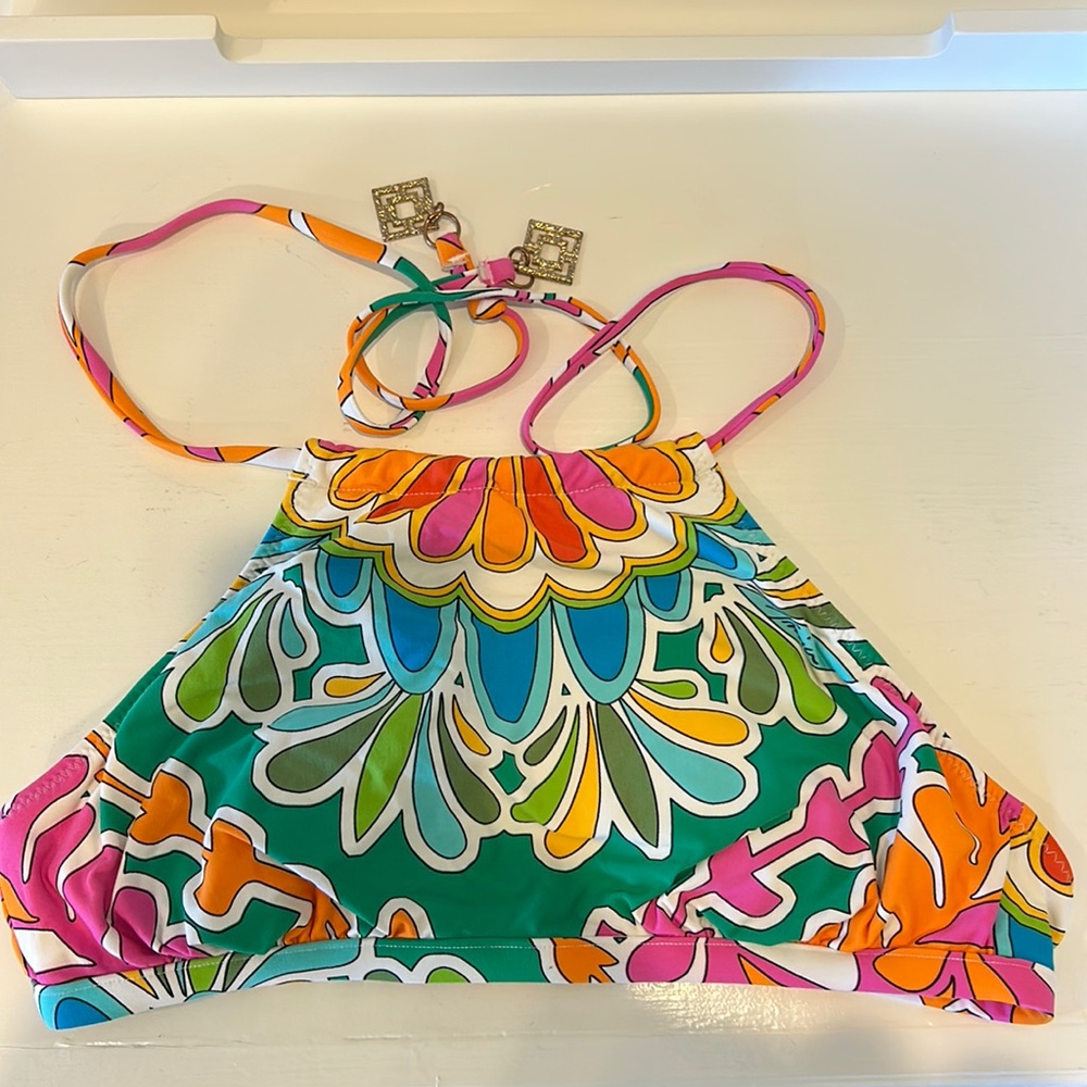 Trina Turk Halter Neck Swimsuit Top